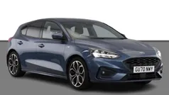 Blue Used 2020 Ford Focus ST-Line X Hatchback | £16,400 (Fair price)