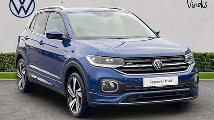 Blue Used 2023 VW T-Cross R-line SUV | £18,877 (Fair price)