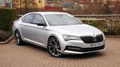 Silver Used 2023 Skoda Superb SportlinePlus Hatchback | £25,490 (Fair price)