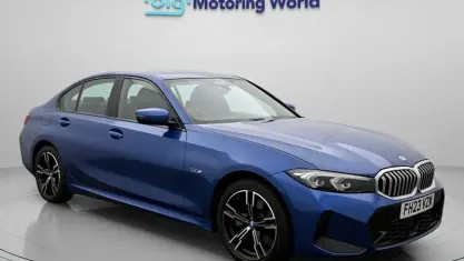 Used BMW 330e M Sport 292 HP (214 kW) 2023 Blue Sedan
