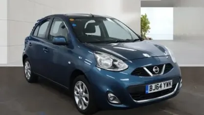 Used Nissan Micra Acenta 80 HP (58 kW) 2014 Blue Hatchback