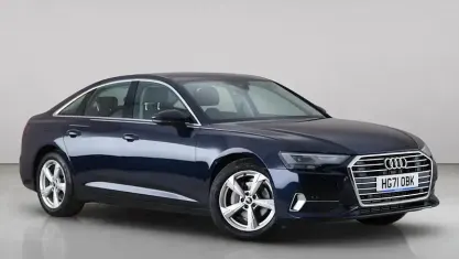 Used Audi A6 Sport 204 HP (150 kW) 2021 Blue Sedan