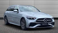 Silver Used 2024 Mercedes C300e AMG Line Premium Plus Estate | £38,050 (Fair price)