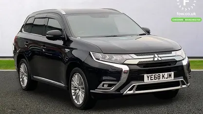 Black Used 2018 Mitsubishi Outlander P-HEV Estate | £13,899 (Fair price)