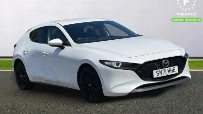 Used Mazda 3 High 179 HP (131 kW) 2021 White Hatchback