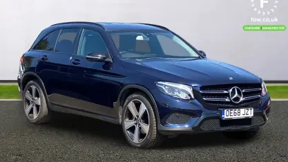 Used Mercedes GLC220 Urban 170 HP (125 kW) 2019 Blue SUV