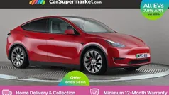 Red Used 2022 Tesla Model Y Performance SUV | £31,197 (Fair price)
