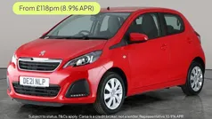 Red Used 2021 Peugeot 108 Active Hatchback | £8,326 (Fair price)