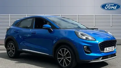 Usado Ford Puma Titanium 125 CV (91 kW) 2020 Azul SUV