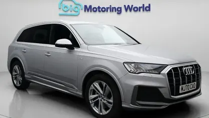 Used Audi Q7 S-Line 286 HP (210 kW) 2020 Silver SUV