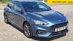 Blue Used 2019 Ford Focus ST-Line Hatchback | £9,488 (Fair price)