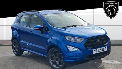 Used Ford Ecosport ST-Line 125 HP (91 kW) 2022 Blue SUV