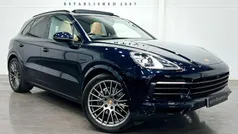 Blue Used 2022 Porsche Cayenne Platinum Edition SUV | £62,990 (Fair price)
