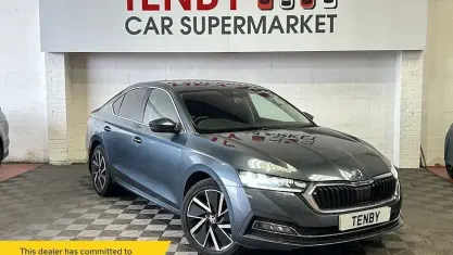 Used Skoda Octavia SE L 204 HP (150 kW) 2021 Grey Hatchback