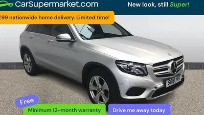 Used Mercedes GLC250 204 HP (150 kW) 2018 Silver Estate
