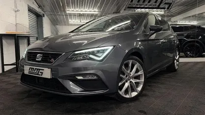 Used Seat Leon FR 125 HP (91 kW) 2017 Grey Hatchback