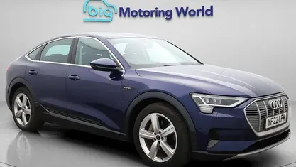Used Audi e-tron Sportback 300 kW (408 HP) 2022 Blue SUV