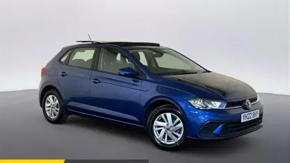 Used VW Polo Life 80 HP (58 kW) 2022 Blue Hatchback