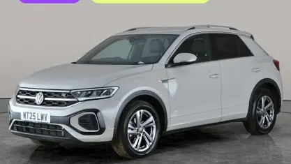 Usado VW T-Roc R-line 150 HP (110 kW) 2025 Cinzento SUV