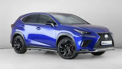 Used Lexus NX300h Sport Line 197 HP (144 kW) 2018 Blue SUV