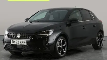 Used Vauxhall Corsa Edition 102 HP (75 kW) 2022 Black Hatchback