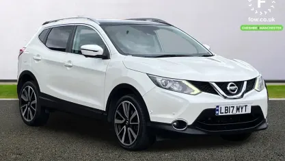 Used Nissan Qashqai Tekna 116 HP (85 kW) 2017 White SUV