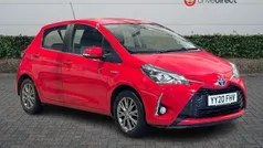 Red Used 2020 Toyota Yaris Hybrid Hatchback | £11,497 (Good price)