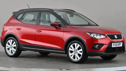 Used Seat Arona SE Technology 95 HP (69 kW) 2021 Red SUV
