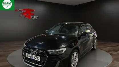 Used Audi A1 Sportback S-Line 150 HP (110 kW) 2020 Black Hatchback