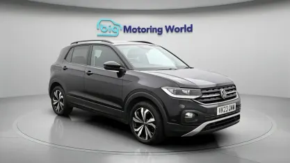 Used VW T-Cross Black Edition 110 HP (80 kW) 2023 Black SUV