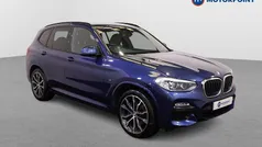 Blue Used 2019 BMW X3 M Sport SUV | £23,199 (Fair price)