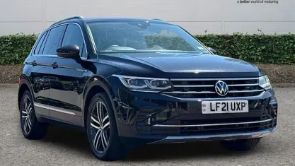 Used VW Tiguan Elegance 150 HP (110 kW) 2021 Black SUV