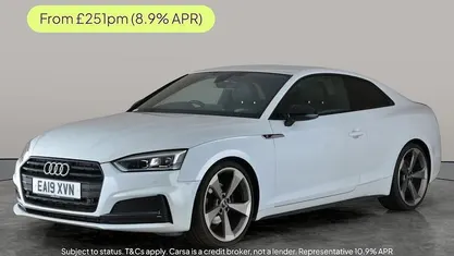 White Used 2019 Audi A5 Black Edition Coupe | £15,077 (Fair price)