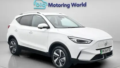 Used MG ZS Trophy Connect 114 kW (156 HP) 2024 White SUV