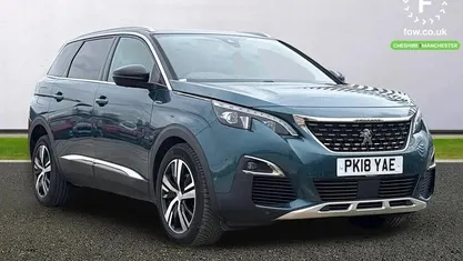 Used Peugeot 5008 GT-line 165 HP (121 kW) 2018 Green Estate