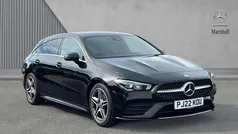 Black Used 2022 Mercedes CLA200 AMG line Estate | £21,280 (Fair price)