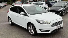 White Used 2016 Ford Focus Zetec Hatchback | £4,610 (Fair price)