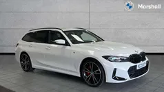 Mineral white metallic Used 2023 BMW 320 M Sport Estate | £29,597 (A bit pricey)