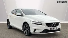 White Used 2018 Volvo V40 R-Design Pro Estate | £9,471 (Fair price)
