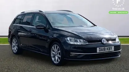 Used VW Golf VII GT 150 HP (110 kW) 2018 Black Estate