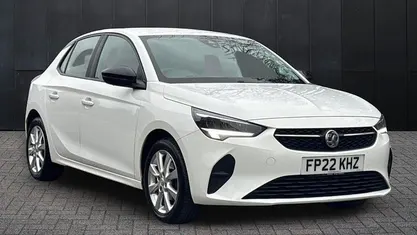 Used Vauxhall Corsa Edition 75 HP (55 kW) 2022 White Hatchback
