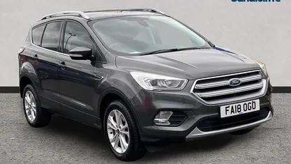Used Ford Kuga Titanium 120 HP (88 kW) 2018 Grey SUV