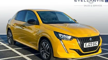 Yellow Used 2023 Peugeot 208 Allure+ Hatchback | £15,706 (Fair price)
