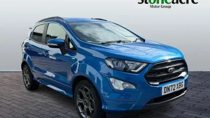 Used Ford Ecosport ST-Line 125 HP (91 kW) 2022 Blue SUV