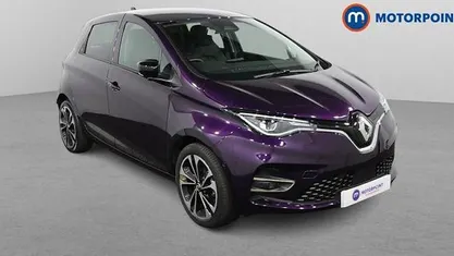 Used Renault Zoe Iconic 100 kW (136 HP) 2023 Mauve/purple Hatchback