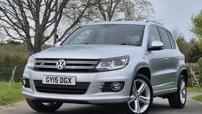 Used VW Tiguan R-line 150 HP (110 kW) 2015 Silver SUV
