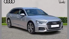 Silver Used 2022 Audi A6 S-Line Estate | £34,400 (Expensive)