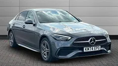 Grey Used 2024 Mercedes C300e AMG line Sedan | £35,995 (Good price)