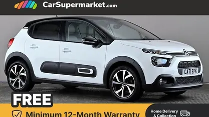 Used Citroën C3 PureTech 83 HP (61 kW) 2022 White Hatchback