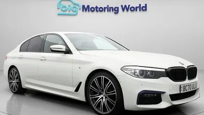Used BMW 520 M Sport 190 HP (139 kW) 2020 White Sedan